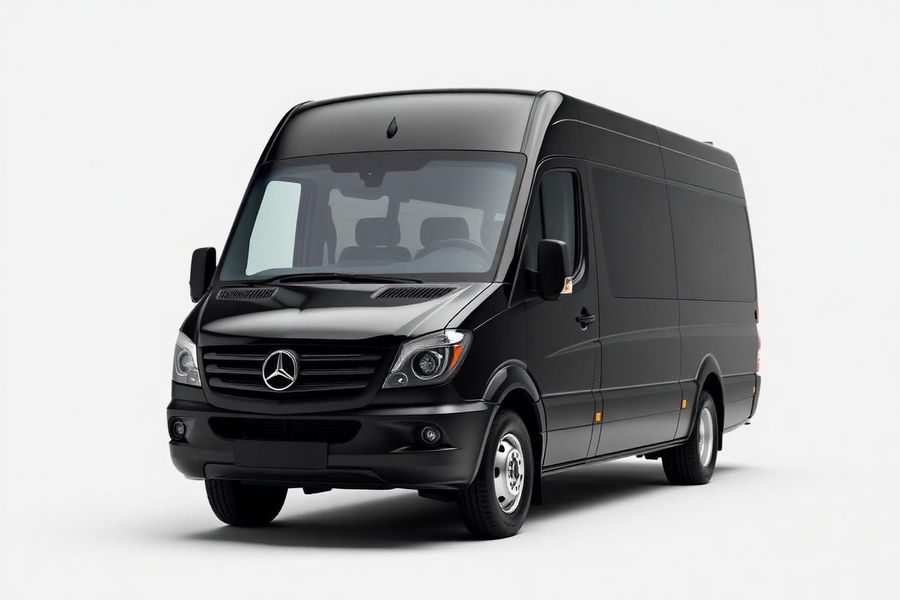 Minibus for large group chauffeur travel, ideal for events and teams