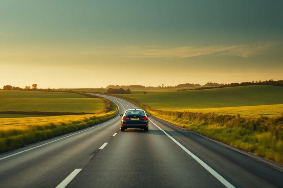 A chauffeur-driven vehicle for comfortable long distance travel