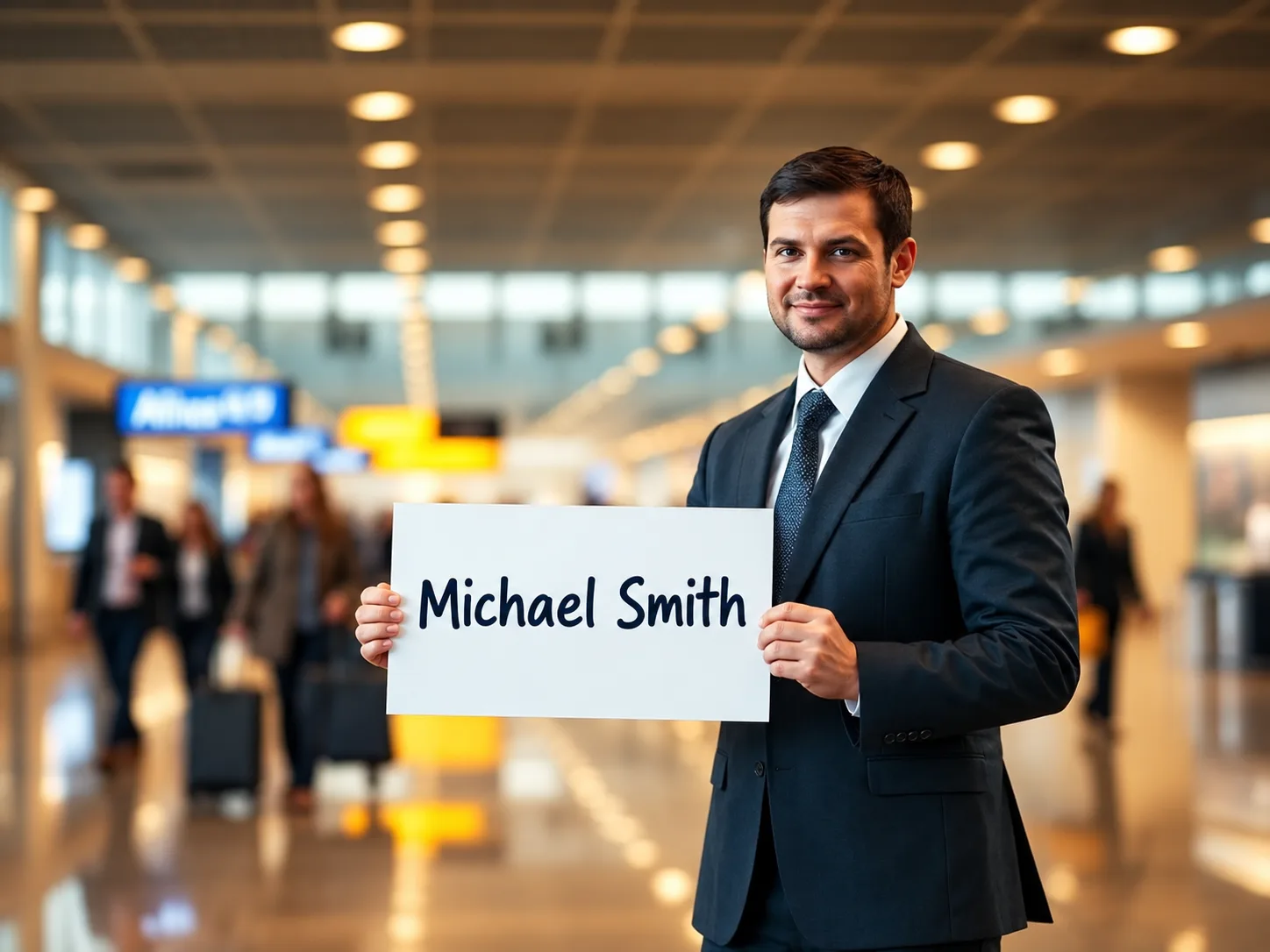 Airport Meet-and-Greet with Michael Smith